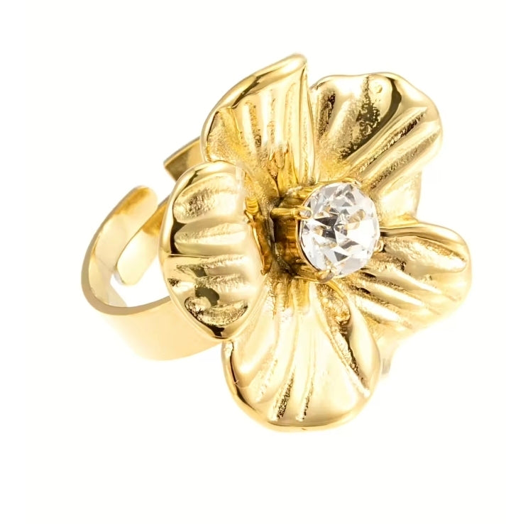 Daisy ring crystal