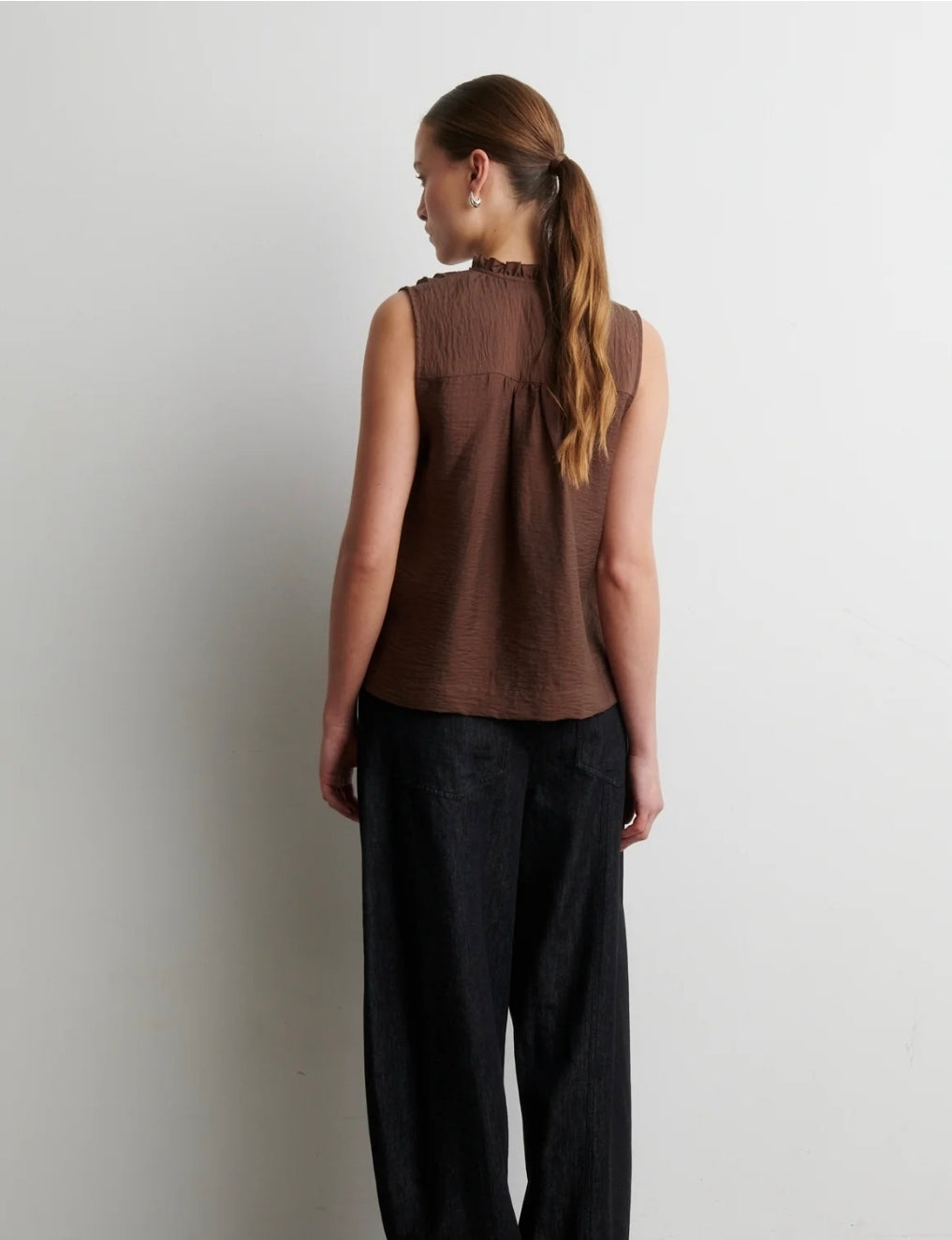 Rayna frill top