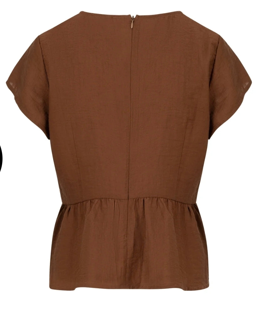 Ruffle top chocolate