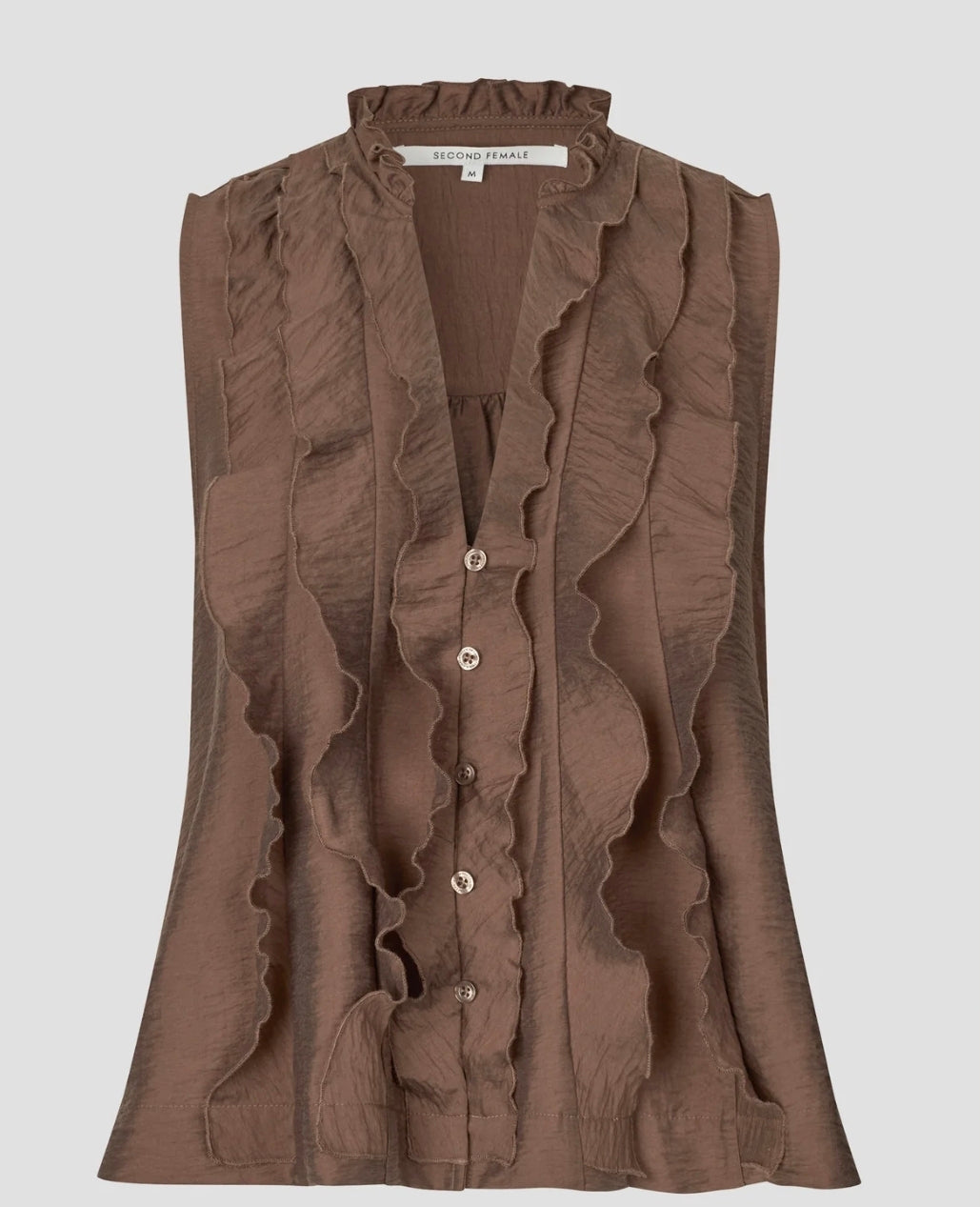 Rayna frill top