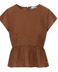 Ruffle top chocolate